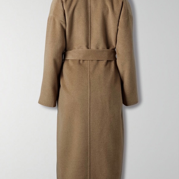 Aritzia Wilfred Raffles Coat - Cocoa Sand color - Picture 5 of 6